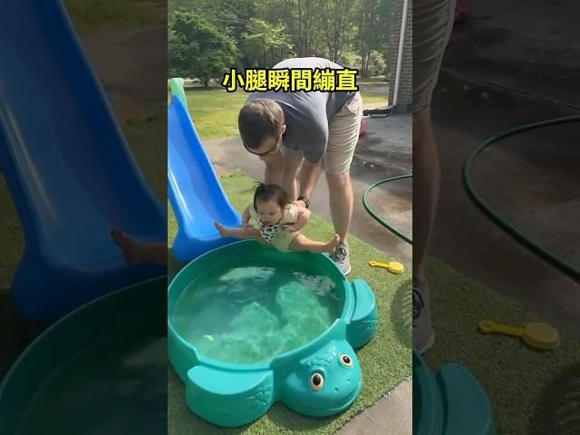 寶寶繃直雙腿的秘密！#趣聞