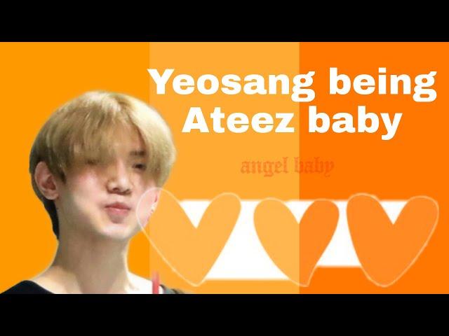 yeosang being ateez baby