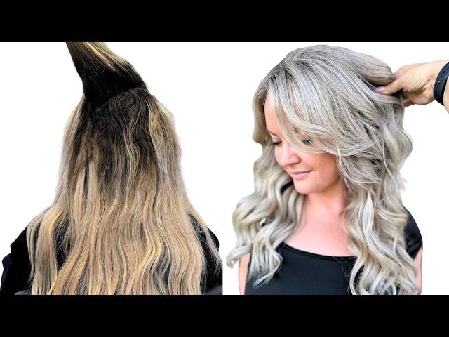 Blonde Highlights on Dark Brown Hair: Transformation Update