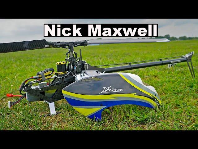 Nick Maxwell flying the new Nick Maxwell Edition (NME) Specter 700 V2