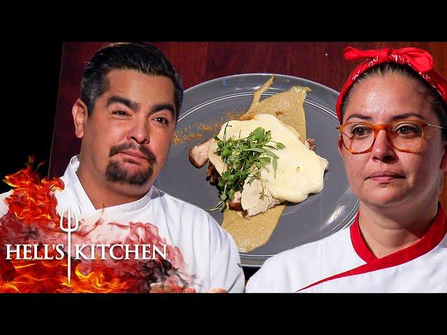 Mexican Chef Devastated To Lose Enchilada Challenge | Hell's Kitchen