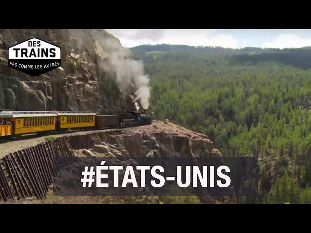 États-Unis - Des trains pas comme les autres - Chicago - Colorado - Monument Valley - Documentaire