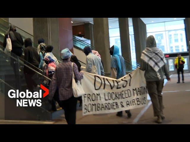 Thousands of Quebec students strike in solidarity with Palestinians