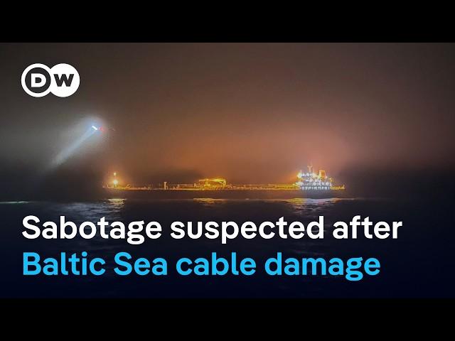 Finland probes Russia-linked oil tanker over undersea outage | DW News