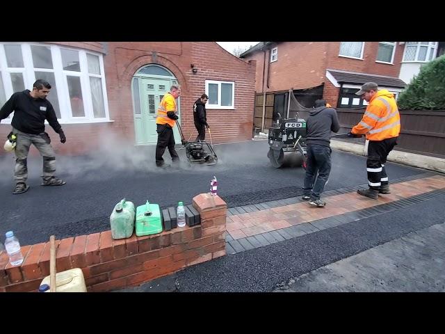 New Tarmac Driveway installed by Fcd Driveways Manchester