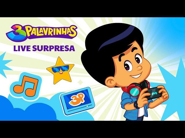  Live Surpresa! Maratona De Músicas e Desenho Animado  | 3 Palavrinhas