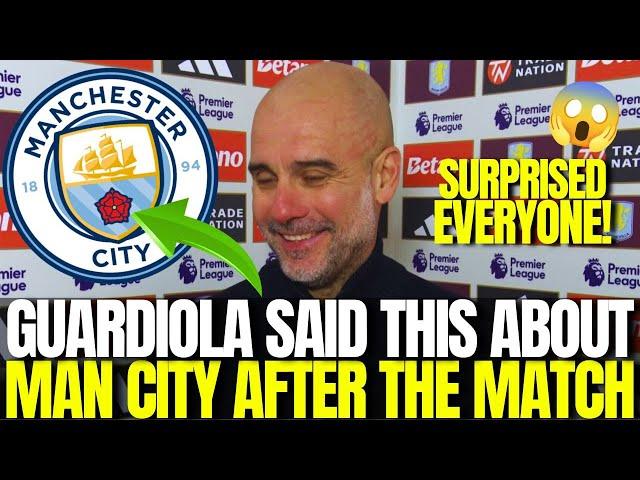  NOW! PEP GUARDIOLA CONFIRMS HUGE MAN CITY BLOW AFTER ASTON VILLA DEFEAT! MAN CITY NEWS TODAY