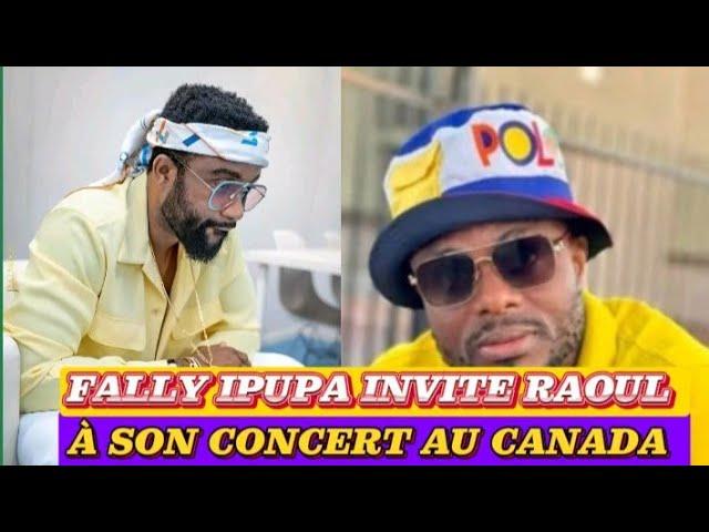  FALLY IPUPA INVITE RAOUL A SON CONCERT AU CANADA 