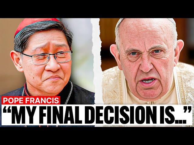 1 MIN AGO: Pope Francis Got SHUT DOWN And Cardinal Luis Tagle TOOK OVER!