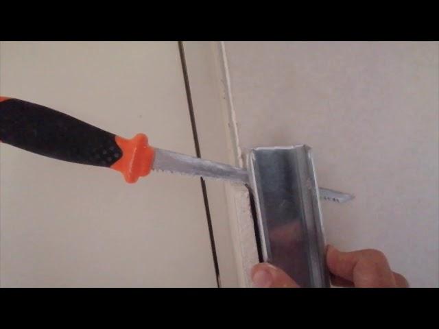 ASTUCE PLACO couper angle placo ba13