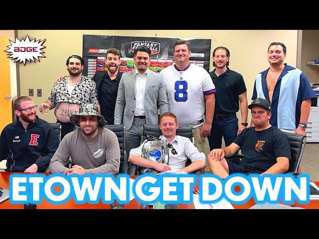 The Etown Get Down 2021 Fantasy Football Live Draft Party