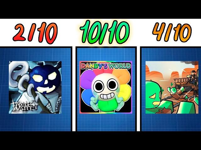 Поиграл ВО ВСЕ популярные игры роблокса и составил тир лист!