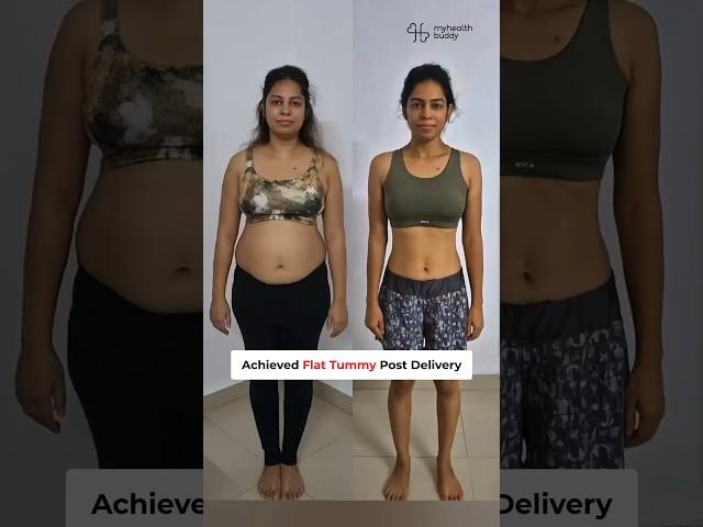 18 kgs Belly Fat loss + Full Body Transformation at HOME 