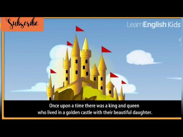 "The princess and the dragon " story for kids learning