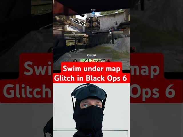 Glitch in BO6 make u swim under map (LOWTOWN) #blackops6