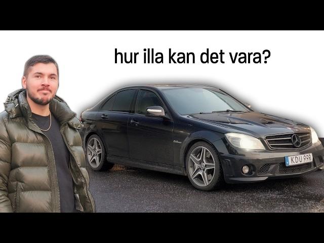 KÖPER SVERIGES BILLIGASTE C63 AMG * LITAUEN IMPORT*