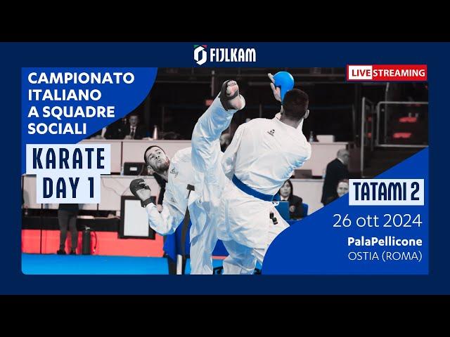 Karate - Campionato Italiano Squadre Sociali - Day1 Tatami2