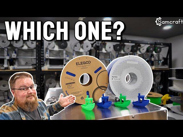 ELEGOO vs. BAMBU LAB - Which PLA Filament is Best?