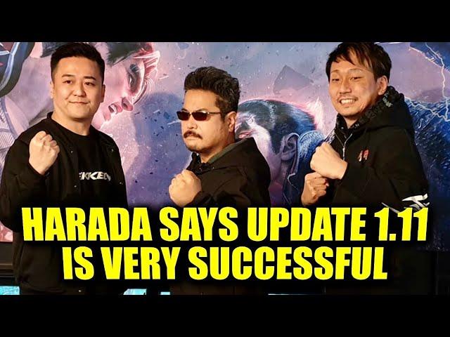 Harada Says Tekken 8 Update 1.11 is Very Successful