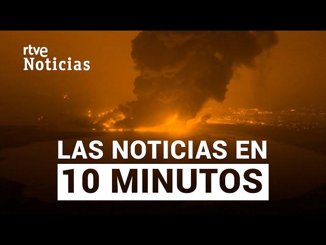 Las noticias del DOMINGO 21 de JULIO en 10 minutos | RTVE Noticias