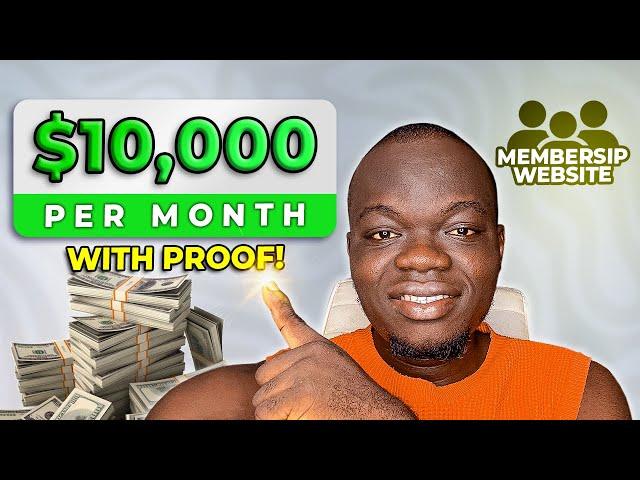 How To Build A Membership Site And Make $10,000 Per Month On Google Adsense.| WITH PROOF