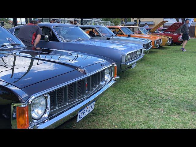 Cool Classic Valiant and Chrysler cars seen in Perth Western Australia 2020