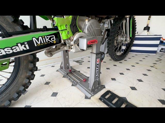 How To Load A Dirt Bike With No Straps | Lock N Load Pro Review