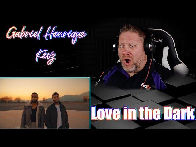 FIRST TIME REACTION to Love In The Dark (spanish version) - Kevz, Gabriel Henrique