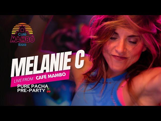 Melanie C Pure Pacha Pre Party Live At Café Mambo Ibiza September 26 2024