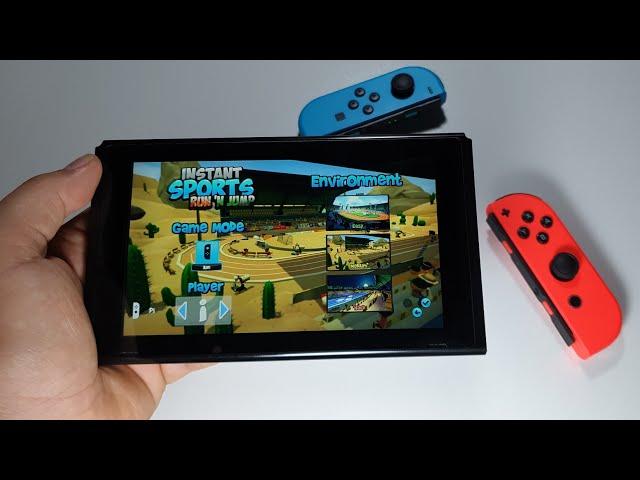 Instant Sports Nintendo Switch gameplay