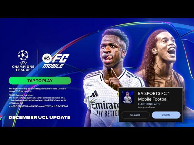 UCL UPDATE IS FINALLY HERE!  NEW UCL TOURNAMENT MODE & UCL EVENT  RELEASE DATE CONFIRMED BY EA 