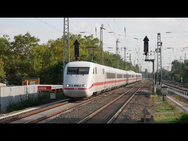 Eisenbahnverkehr in Düsseldorf Reisholz Mit Br 285 420 422 423 425 462 401 101 193 412 403