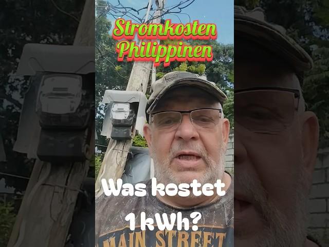 Stromkosten Philippinen: Was kostet 1Kwh? #strompreise #bohol #philippinen