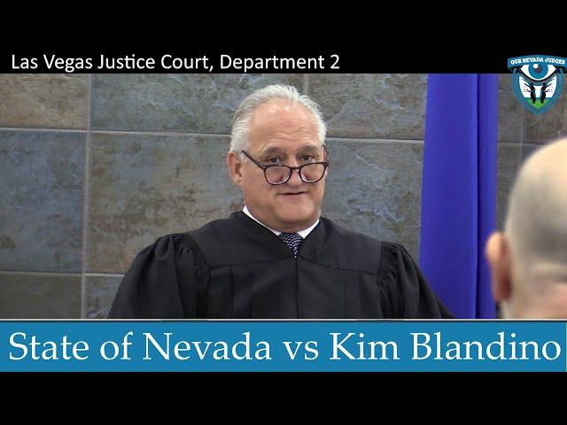 The State of Nevada vs Kim Blandino, October 17, 2024