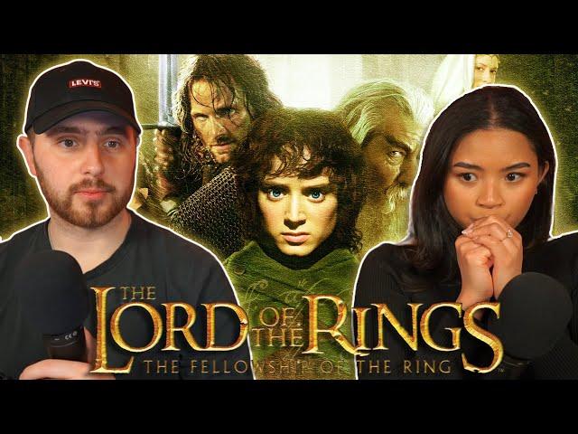 GIRLFRIEND FINALLY WATCHES *The Lord Of The Rings: Fellowship Of The Ring* - REACTION/REACTION!