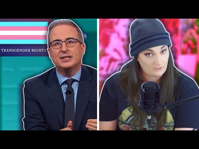 John Oliver DOUBLES DOWN on Men in Women's Sports