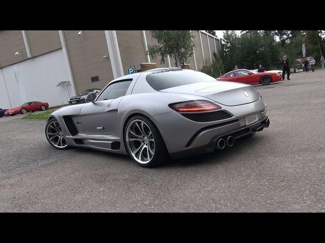 FAB Design Mercedes SLS Gullstream - Exhaust Sound and Acceleration