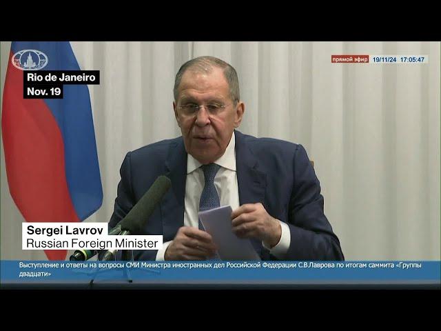 Russia Does Not Want to See a Nuclear War, Lavrov Says