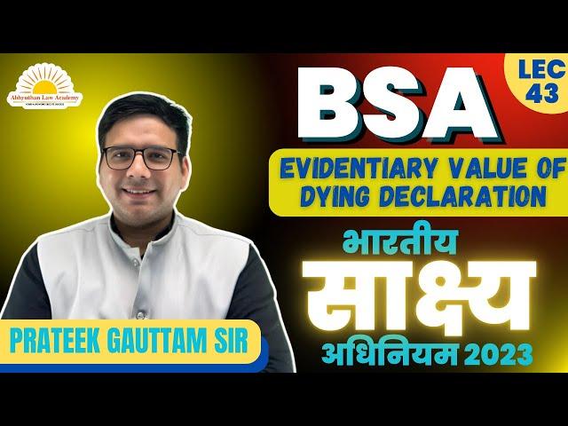 4 Shocking Secrets of BSA Lec.43 You Never Knew | भारतीय साक्ष्य अधिनियम 2023 #apo #apoexam