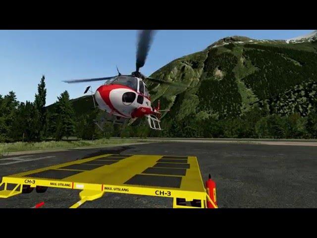 x plane 10 AS350 Dreamfoil autorotation