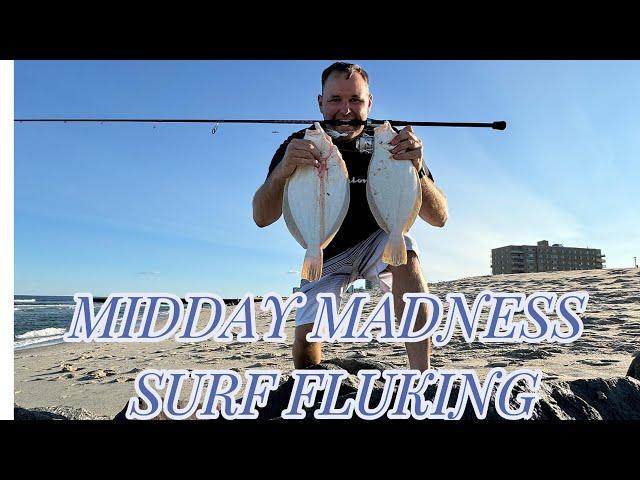 Finding keepers in key areas in the surf. Learn how to stay on top of these fish. #fishing #fluke