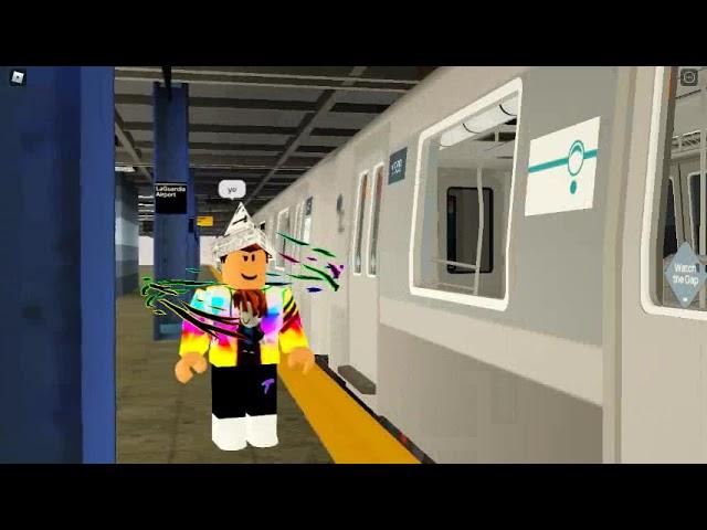 PST-4 B train departs 47 St - LGA | PTA 5 Av Lines | LiterxllyPro (w/ pewdie456789)