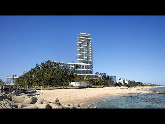 Seamarq Hotel in Gangneung, South Korea by Meier & Partners Architects