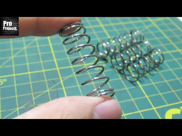 how to make COIL SPRINGS