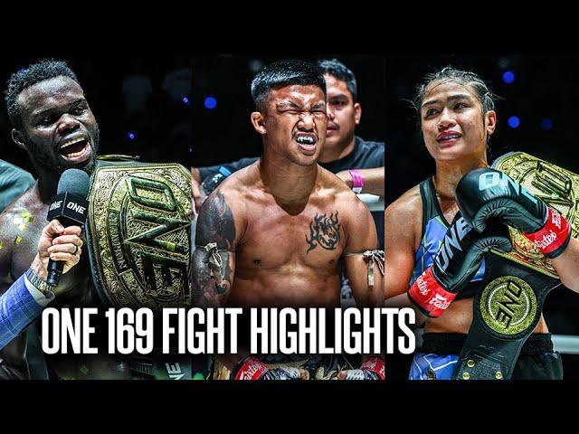 ONE 169 All Fight Highlights ️