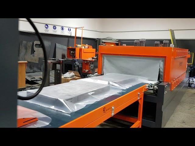 Panel Radiator Packaging Machine Aslantech large scale product packaging machine