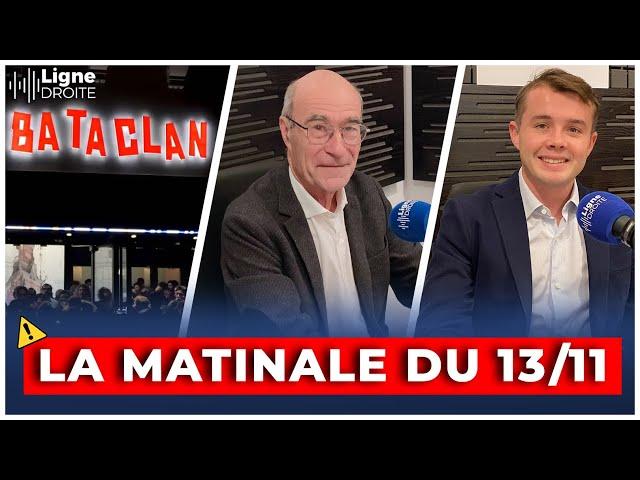 9 ans après les attentats de Paris, terrorisme et dépenses nuisibles  : la matinale du 13 novembre