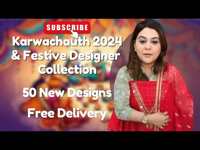 Exclusive Festive Designer Suits for Karwa Chauth 2024 | Luxury Ethnic Collection by CHOYCE