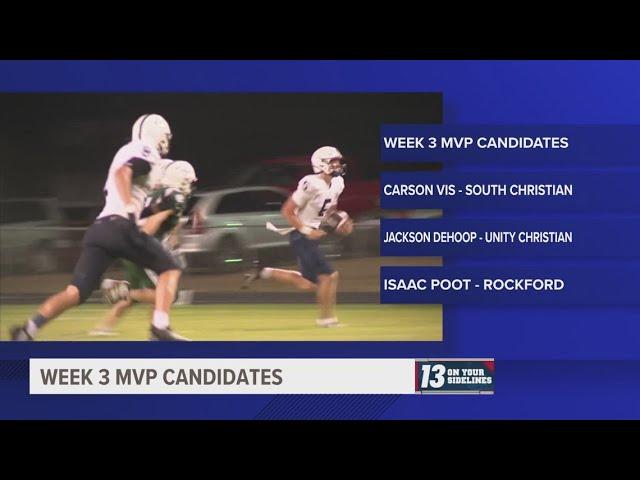 VOTE | 13 On Your Sidelines MVP candidates for Week 3