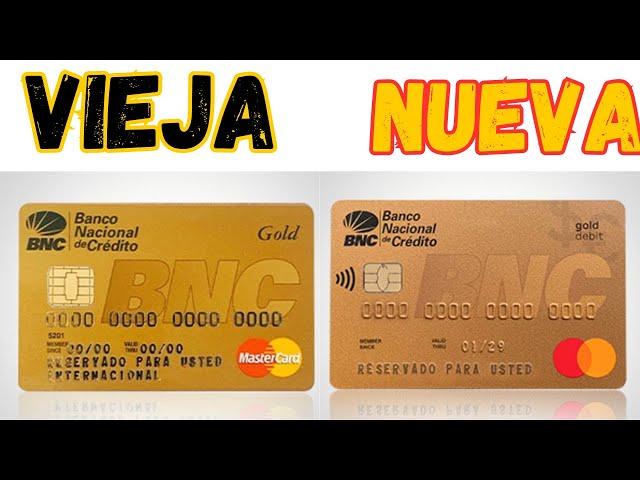 Nueva tarjeta BNC GOLD DEBITO INTERNACIONAL 2024